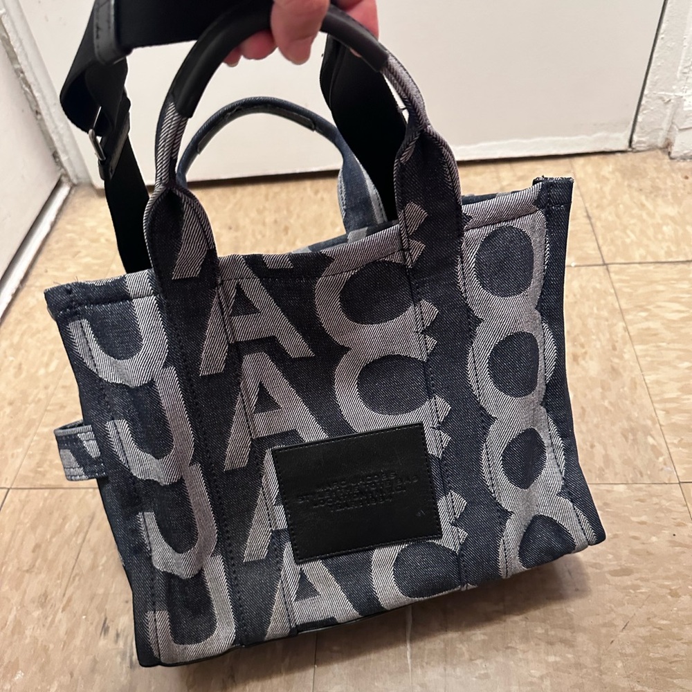 Marc Jacobs denim shoulder bag - used good - Picture 4 of 7